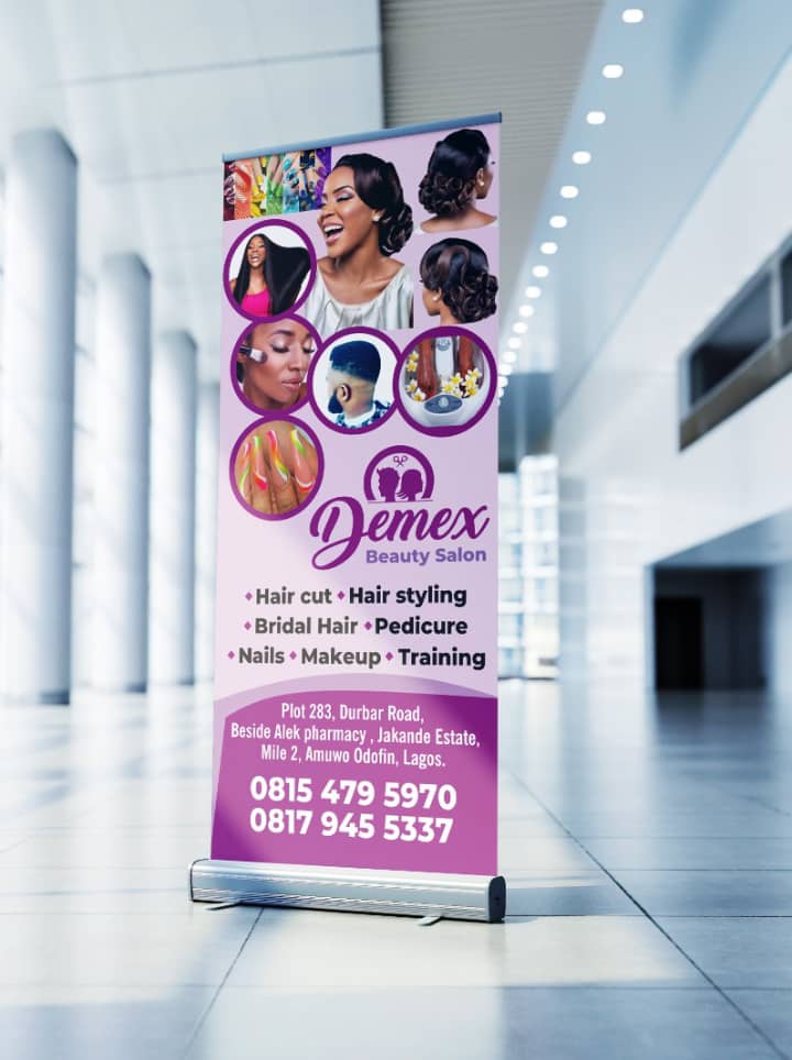 Printed banner