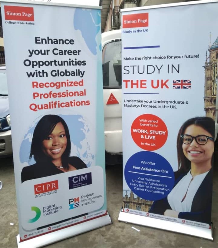 Printed banners